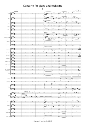 excerpt from movement 1